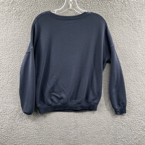 Looney Tunes Mens Sweatshirt Small Black Long Sleeve Pullover Bugsy Bunny Tweety - Picture 2 of 7